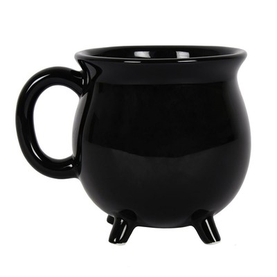 Tea/Coffee/Beverage - Mug/Cup - China/Ceramic - Black - Witches Cauldron mug
