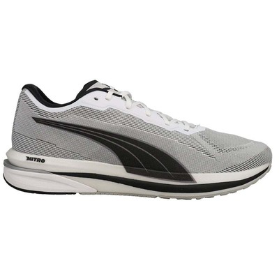 

Мужские белые кроссовки Puma Velocity Nitro Running, спортивная обувь 194596-04, Белый, Puma Velocity Nitro Running