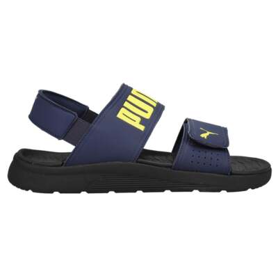 

Мужские синие повседневные сандалии Puma Softride Backstrap 385971-04, Синий, Puma Softride Backstrap