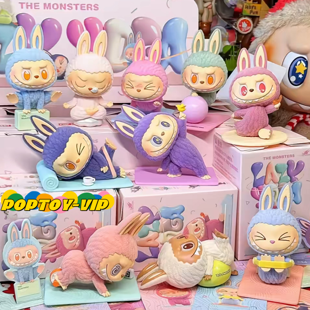 POPMART THE MONSTERS Lazy Yoga シリーズ Zone Out ごつく LUBUBU POPMART THE MONSTERS Lazy Yoga シリーズ Zone Out ごつく LUBUBU