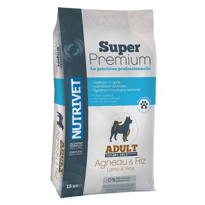 NUTRIVET Super Premium Hund Lamm & Reis Weizenfrei 15