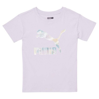 

Футболка Puma Galaxy с круглым вырезом и короткими рукавами для девочек, размер , повседневная, Фиолетовый, Puma Galaxy Graphic Crew Neck Short Sleeve T-Shirt Toddler