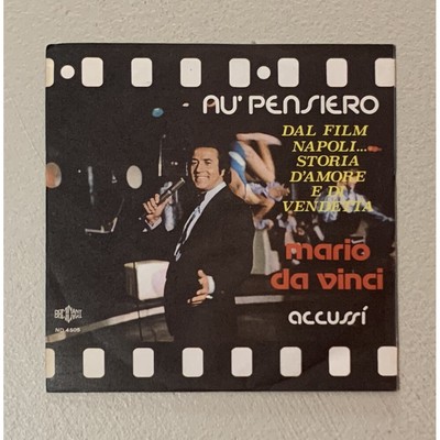 Mario E Sal da Vinci Vinyl 7 '' 45 RPM Nu' Thinking/Accussì/ND4505