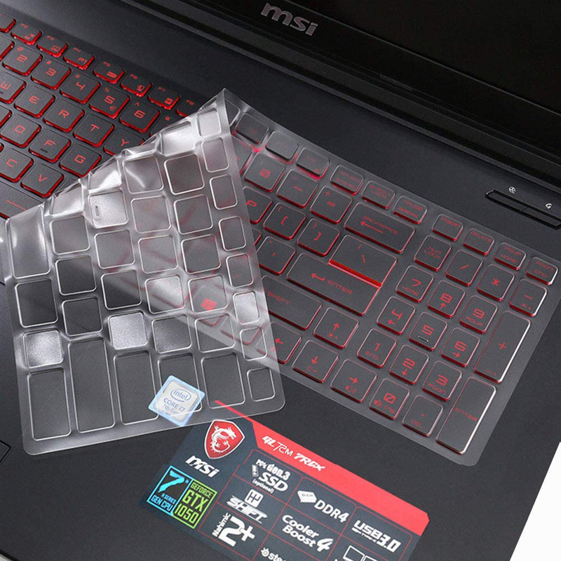 For MSI Gaming Laptop Keyboard Cover for 15.6