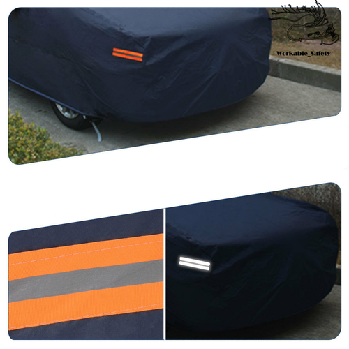 3XXL Car Cover Universal Waterproof Snow PEVA Breathable Protection For Sedan