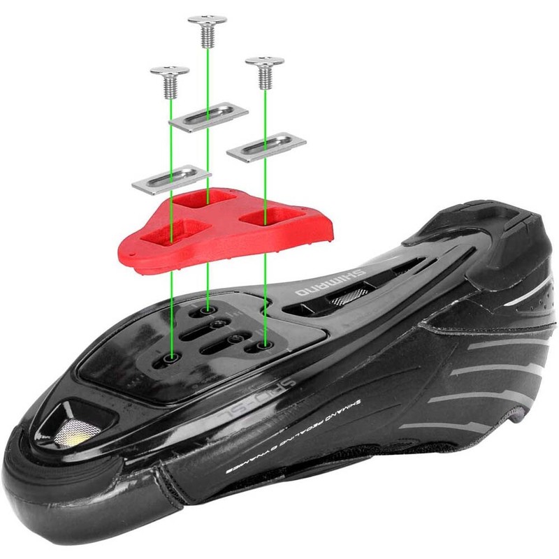 9 Degree Float Fits Peloton Set Bike Cleats Compatible with Look Delta Pedals