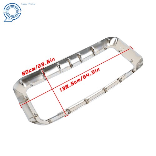 Grille Shell For 2011-2016 Ford F-250 Super Duty F-350 Super Duty Chrome