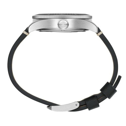 Pre-owned Luminox Constellation Automatic Black Dial Leather Band Men's Watch Xa.9601