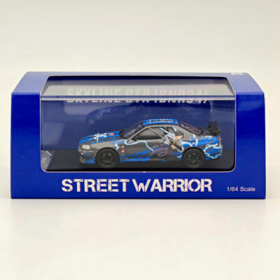 SW 1/64 Nissan Skyline GTR R34 V-spec Naruto Sports Diecast Models