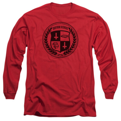 Hell Fest Long Sleeve T-Shirt Deform School Red Tee
