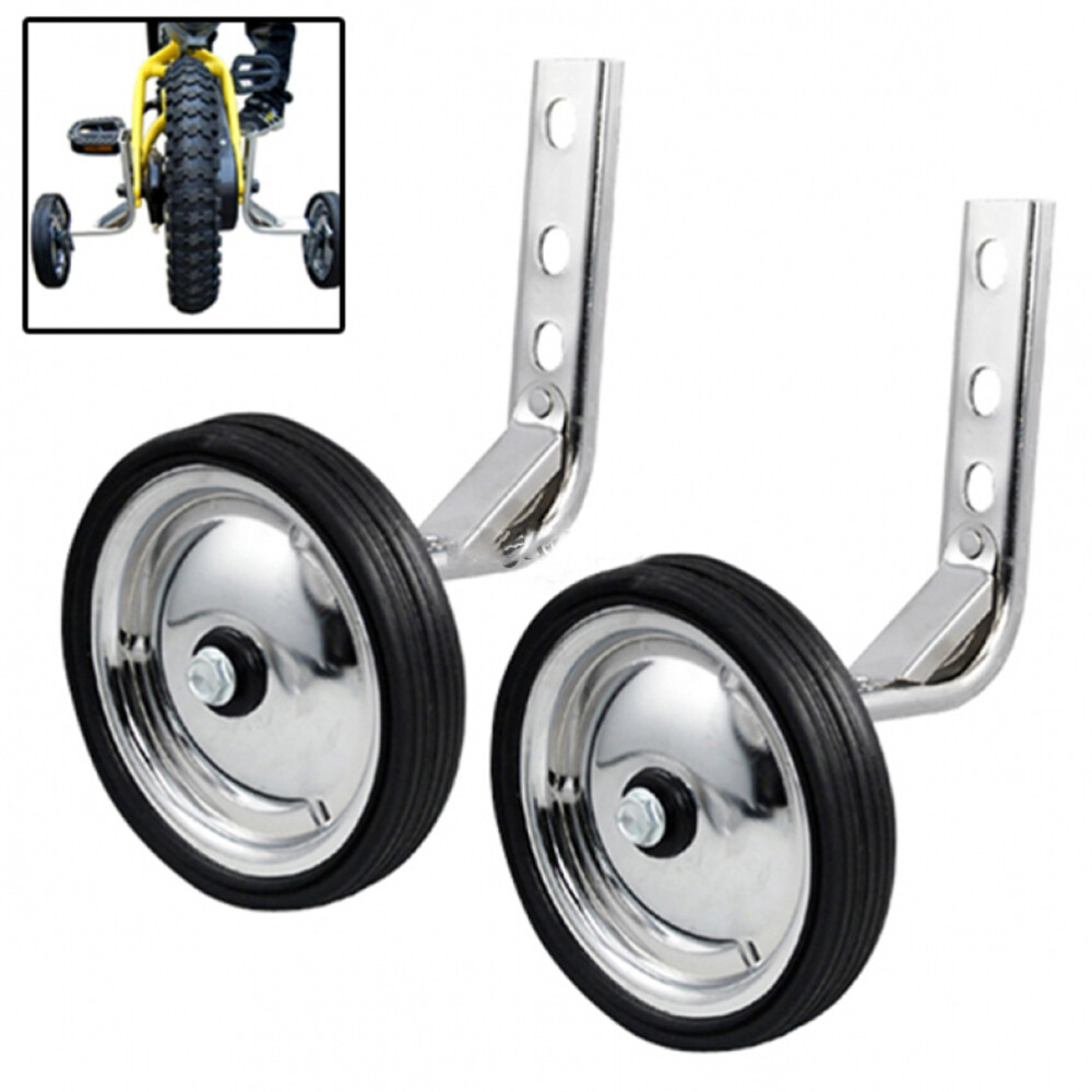 2X Kids Bike Training Wheels For 12-14-16-18-20
