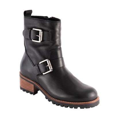 Pre-owned David Tate Palmar Women's Boot In Black