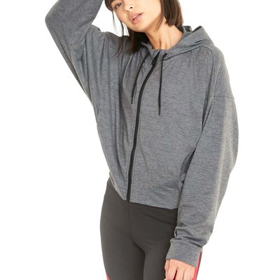 

Puma Cloudspun FullZip Training Hoodie Женская серая повседневная спортивная верхняя одежда 521, Grey, Puma Cloudspun FullZip Training Hoodie