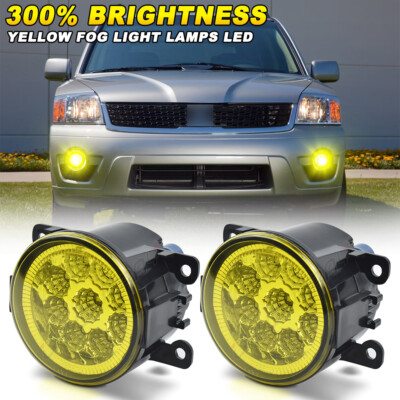 PAIR Bumper LED Fog Light Driving Lamp For Mitsubishi Eclipse/Endeavor 2006-2012