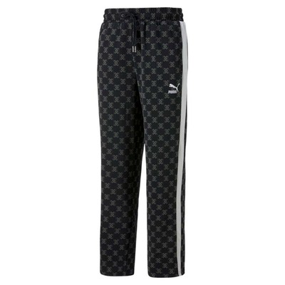 

Puma T7 Drawstring Track Pants Мужские черные повседневные спортивные штаны 53704501, Черный, Puma T7 Drawstring Track Pants