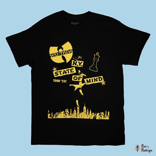 Wu-Tang N.Y. STATE OF MIND ツアーTシャツ 2022 WU-TANG CLAN Tour '23 Ny State Of Mind, Tシャツ - バンドT