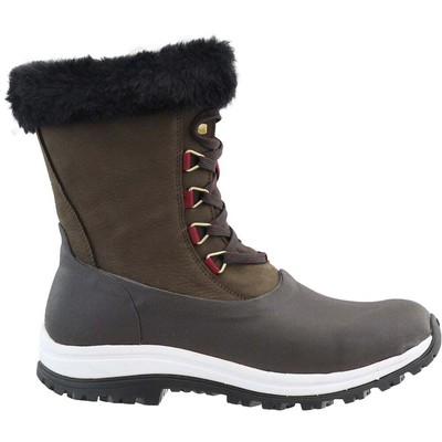 

Женские коричневые повседневные ботинки Muck Boot Apres Lace Arctic Grip Snow WALV-900, Коричневый, Muck Boot Apres Lace Arctic Grip Snow