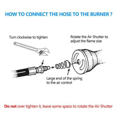 200,000 BTU Outdoor Stove Propane Burner Cooking Gas Portable Cooker BBQ Grill