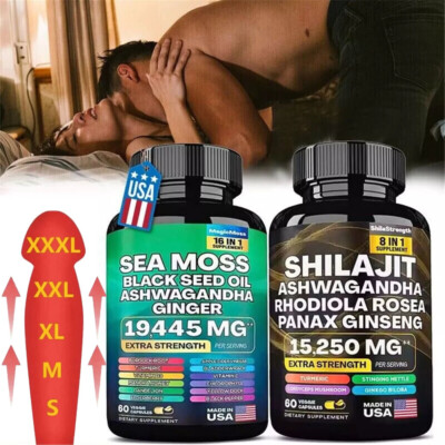 Dynamic Vitality Bundle - Sea Moss Multivitamin & Shilajit Power Combo USA