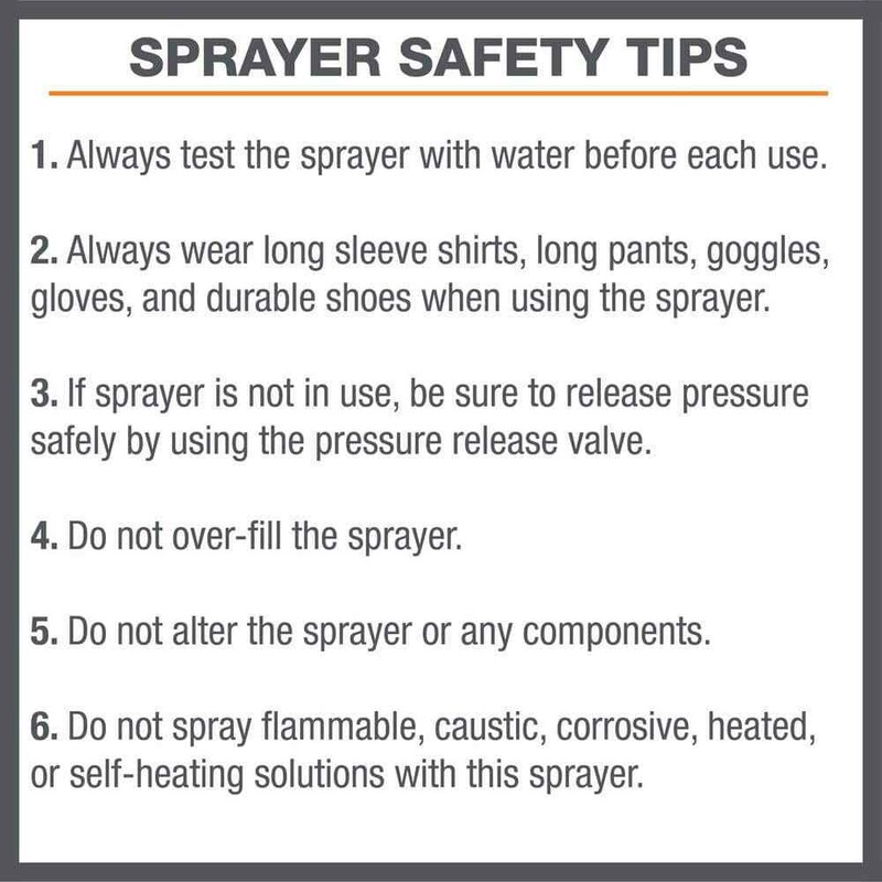 New 1 Gallon Pump Garden Sprayer Multi Purpose Best Heavy Duty Handle Adjustable