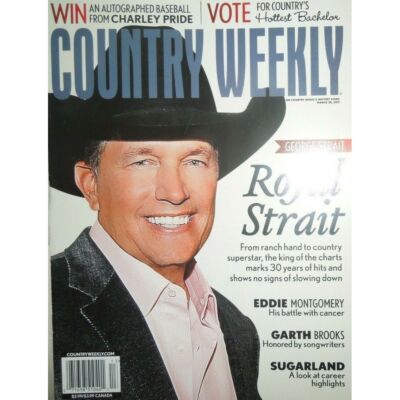 GEORGE STRAIT country weekly ROYAL STRAIT garth brooks SUGARLAND band perry