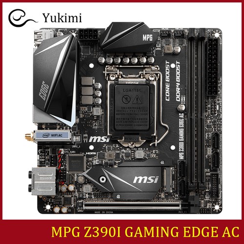 FOR MSI MPG Z390I GAMING EDGE AC Gen3 LGA1151 HDMI 32GB Mini ITX