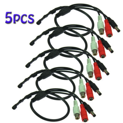 5pcs High Sensitive Audio Mini Mic Microphone Fit CCTV Security Camera DVR DC12V