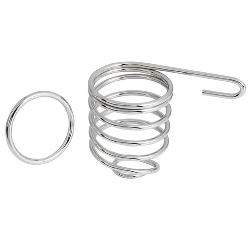 OG LOWRIDER ROUND STEEL CHROME BASEBALL BAT HOLDER MOUNTS ON AXLE