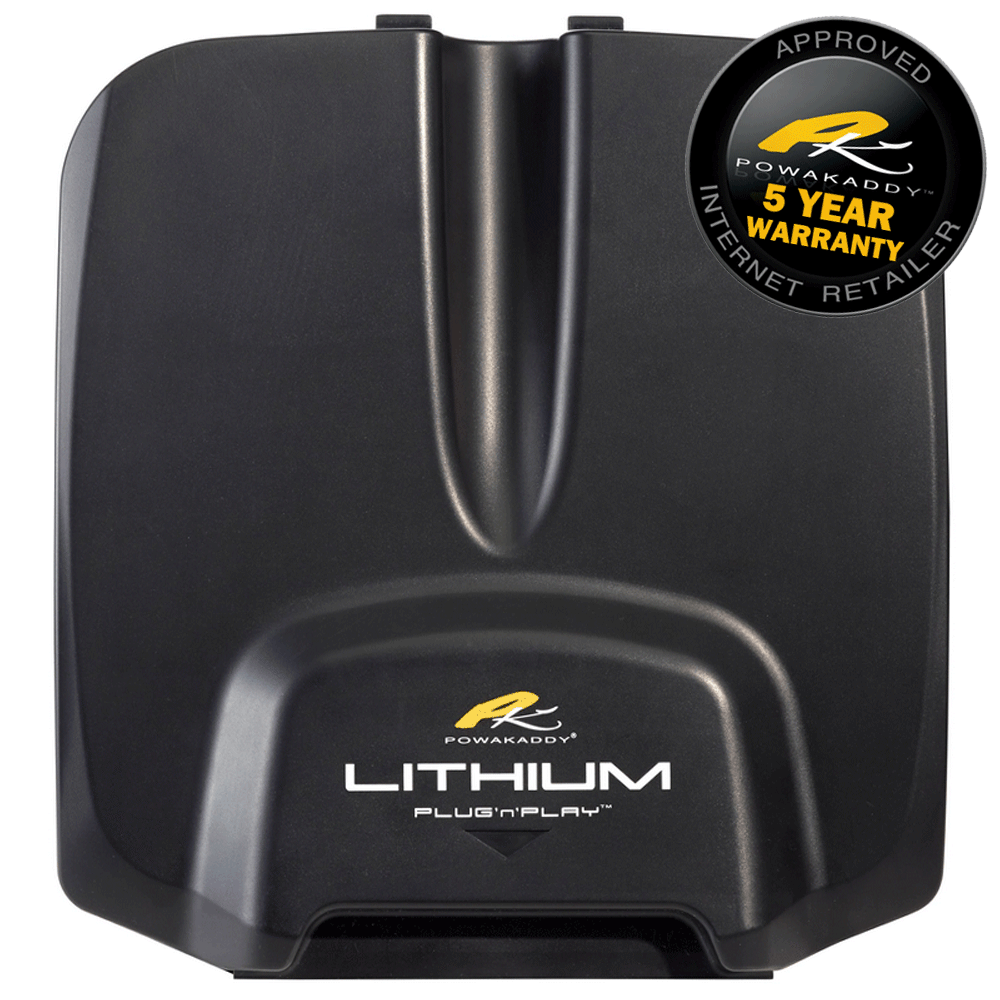 POWAKADDY PLUG n PLAY 18 HOLE LITHIUM GOLF BATTERY / TO FIT FW3, FW5