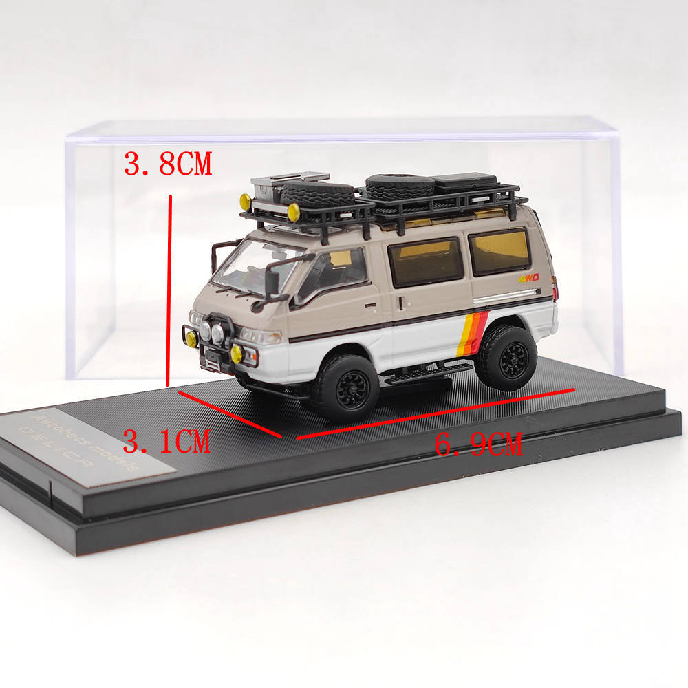 ミニカー Autobots models DELICA 1/64 Autobots Models 1:64 Mitsubishi Delica 4X4 Star Wagon Van