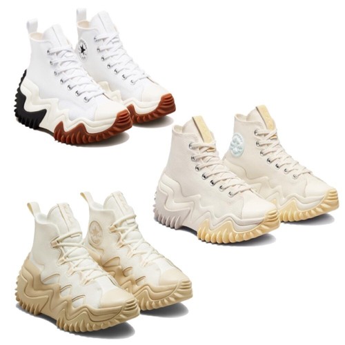 

CONVERSE ЖЕНСКИЕ Спортивные Ботинки Run Star Motion с Высоким Верхом и Платформой, Черный, Converse Run Star