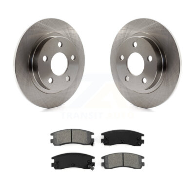 Rear Brake Rotor And Semi-Metallic Pad Kit For Buick LeSabre Park Avenue Pontiac