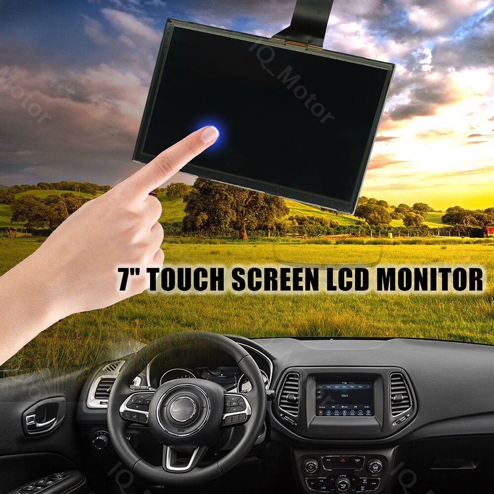 LCD W/ Touch Screen WXGA0700K00057-V1 For 2017-2020 JEEP Compass Renegade Radio