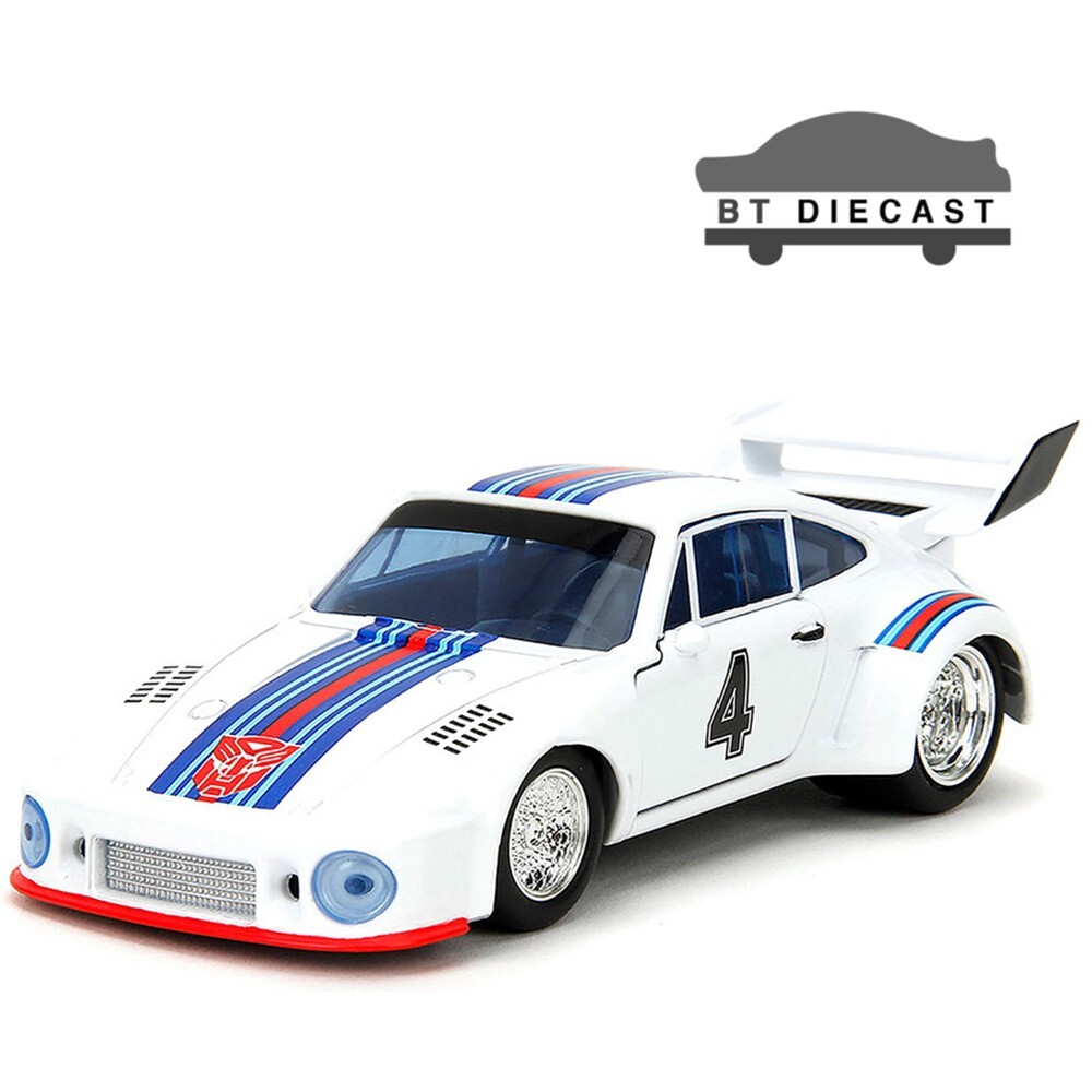 JADA TRANSFORMERS JAZZ PORSCHE 935 TURBO #4 1/32 DIECAST