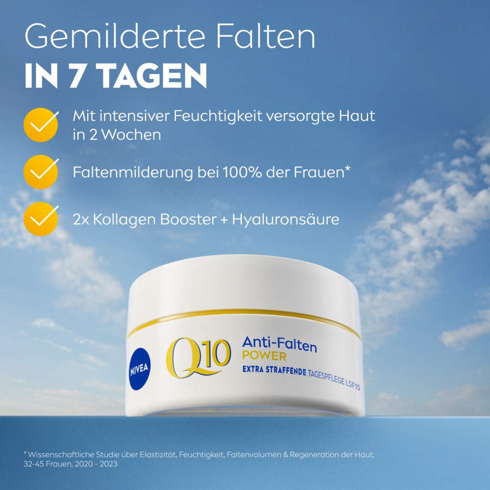 NIVEA Q10 Dual Action Power Routine 3er LSF 15 Anti-Falten Kollagen Booster - Bild 6 von 9