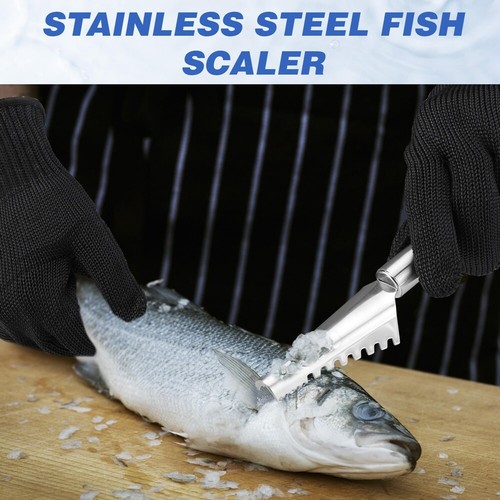5Pack Fish Fillet Knife Set Fish Cleaning Kit Fishing Knife Fillet Mat