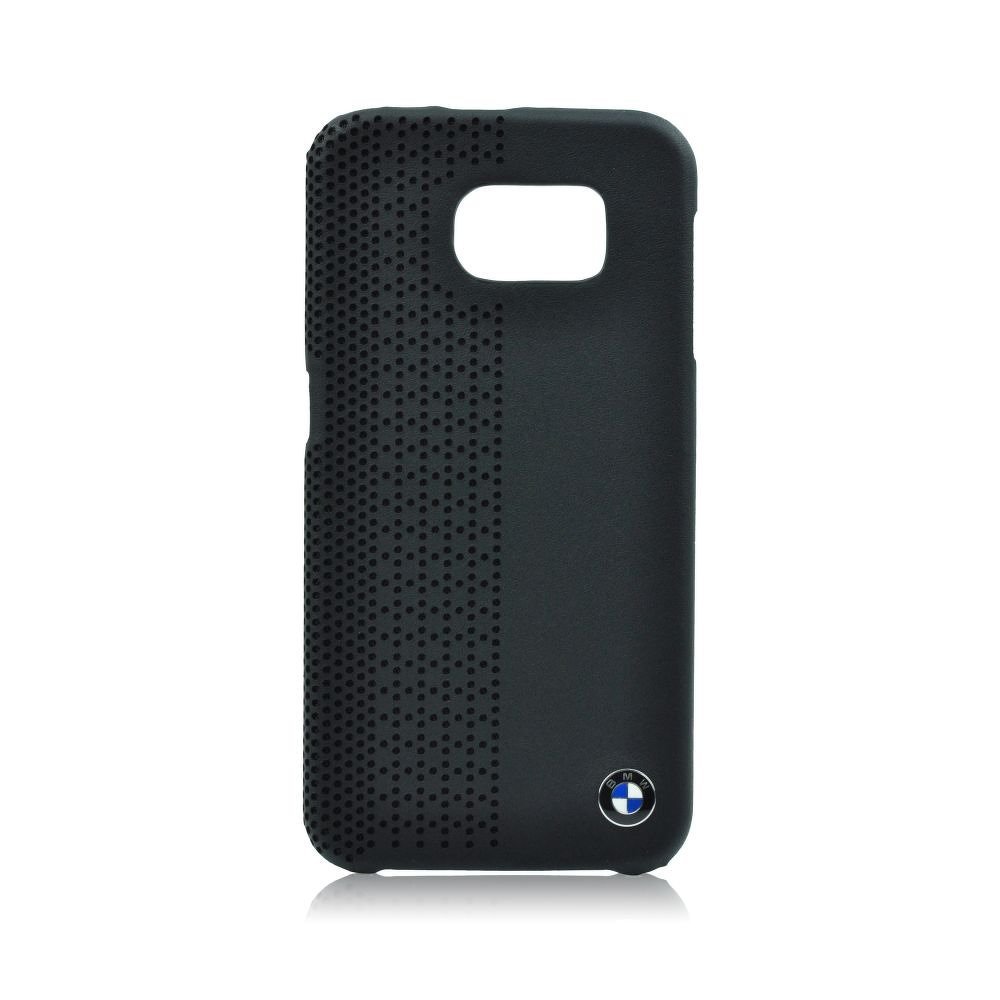 BMW HARD BMHCS6PEB CUSTODIA CASE per SAMSUNG SM G920 GALAXY S6 NERA