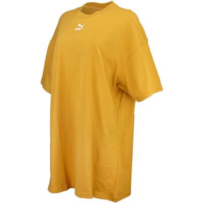 

Платье-футболка Puma Classics женское бежевое повседневное 534228-13, Бежевый