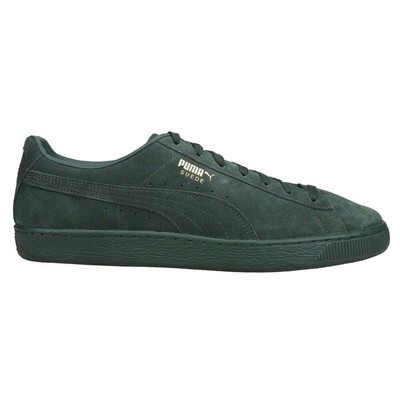 

Мужские зеленые кроссовки Puma Suede Mono Xxi Lace Up Повседневная обувь 381176-06, Зеленый, Puma Suede Mono Xxi Lace Up