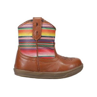 Коричневые повседневные ботинки Roper Cowbabies Cora Serape Cowboy Infant Boy 09-016-0914-3