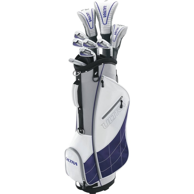 Wilson Womens Ultra Right-Handed Beginners Complete Golf Club Set with Bag New