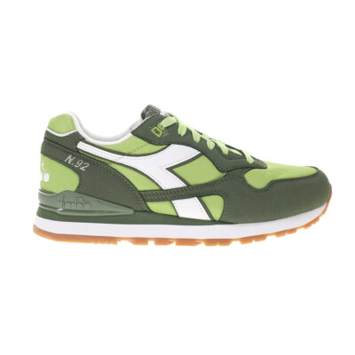 Diadora N.92 Lace Up Mens Green Sneakers Casual Shoes 173169-70308