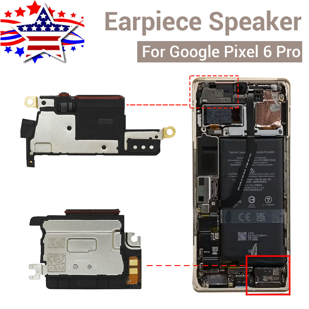 Google Pixel - ベリュドラ For Google Pixel 6 Pro Top Earpiece Bottom Loud Speaker