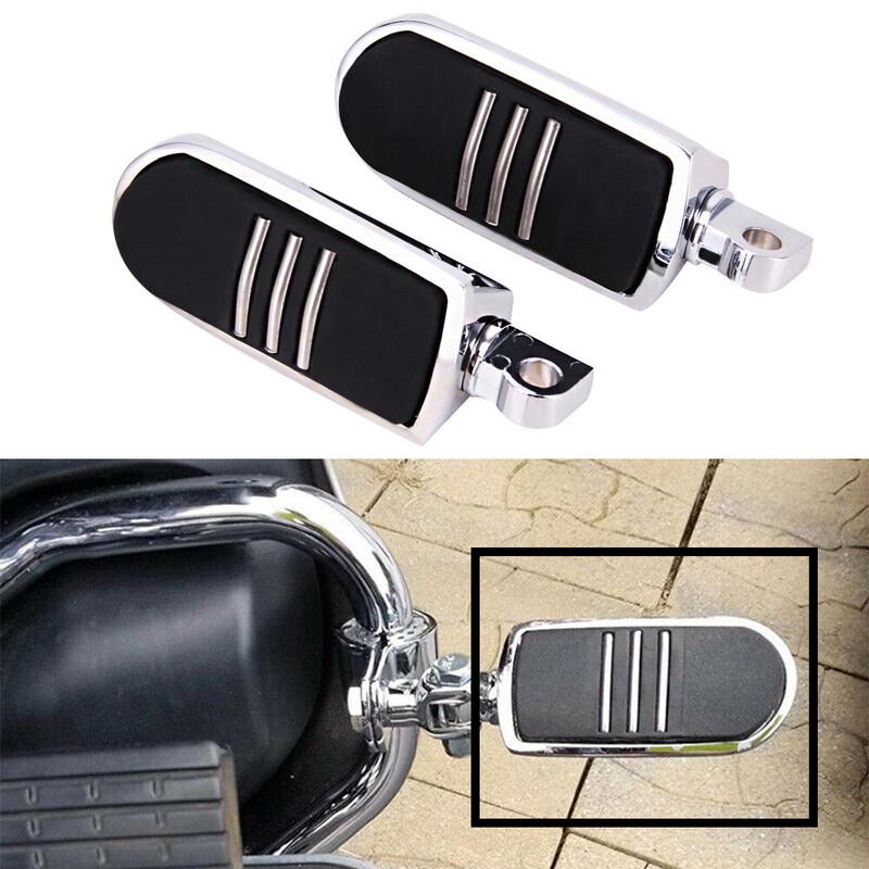 Paire De Cale-pieds Harley Davidson Streamliner D'origine - Gauche Et Droite