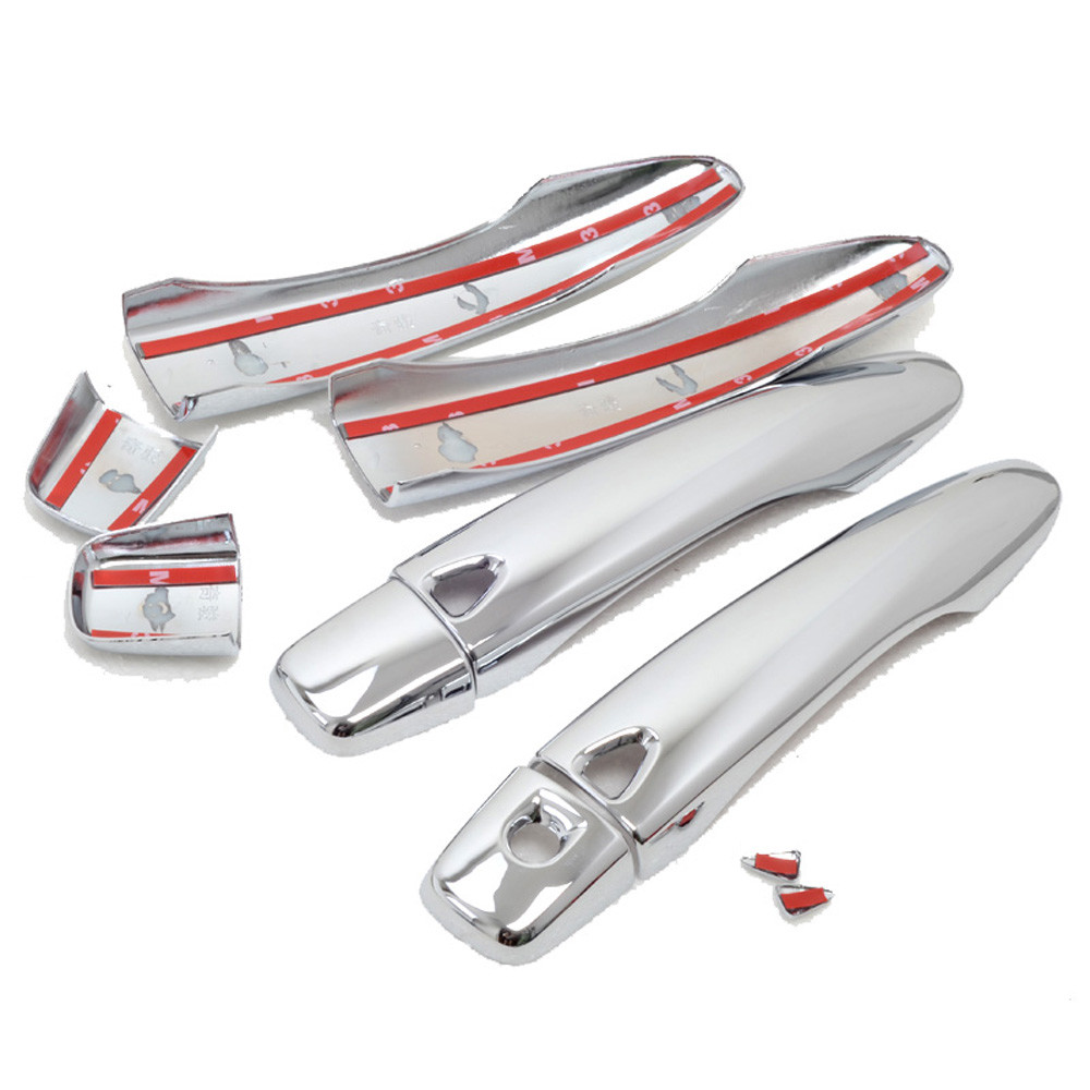 Chrome Exterior Door Handle Cover Trim For Nissan Qashqai