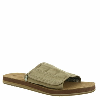 

Мужские сандалии Sanuk Bixby Hemp 8 D(M) US - Хаки, Khaki