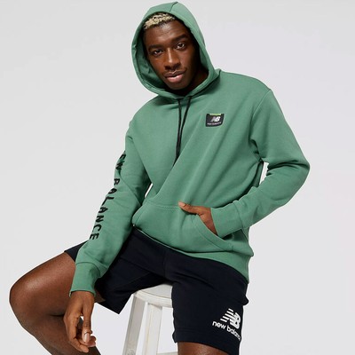 

New Balance All Terrain Толстовка мужская нефритовая, Зеленый