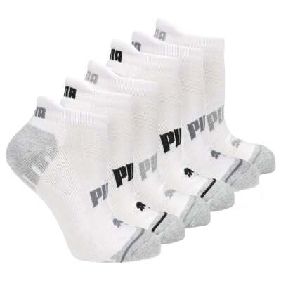 

Puma 6Pk Женские махровые низкие носки женские размеры  85918903, Белый