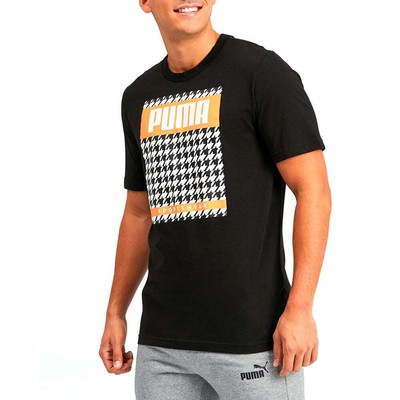 

Puma Trend All Over Print Graphic Crew Neck Футболка с коротким рукавом мужская черная Casu, Черный, Puma Trend All Over Print Graphic Crew Neck Short Sleeve T-Shirt