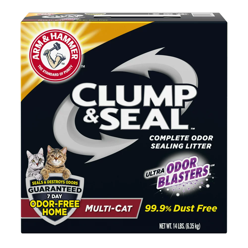 Arm & Hammer Clump Seal Multi-Cat Complete Odor Sealing Clum